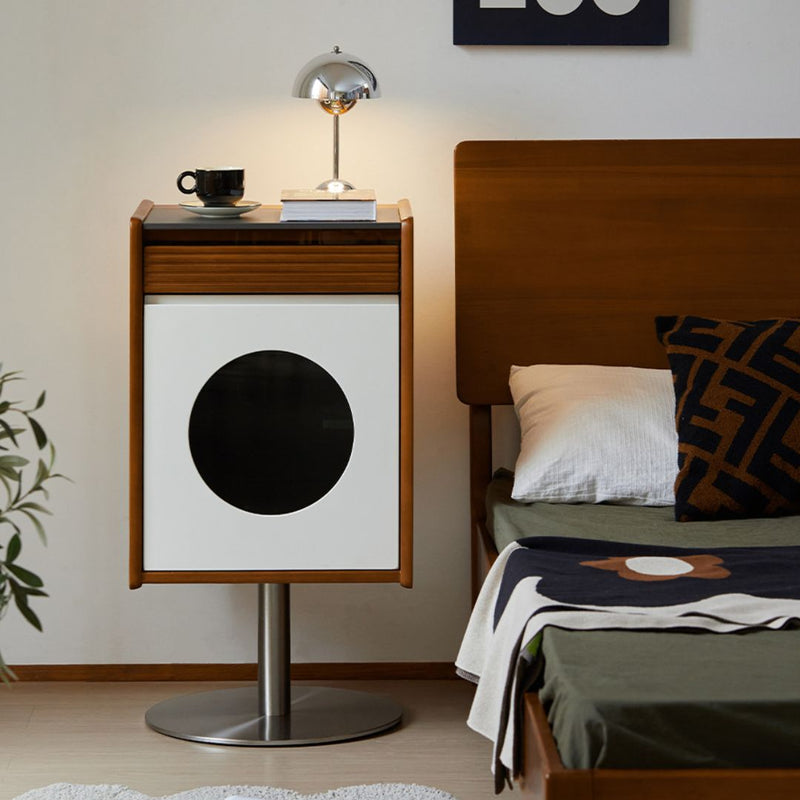 Nils Solid Wood Vinyl Record Stand