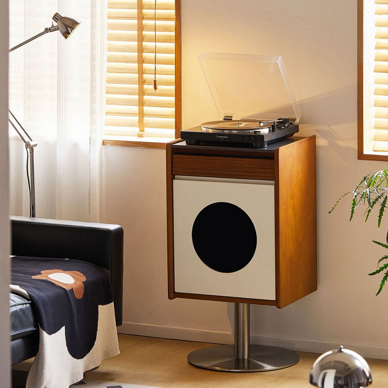 Nils Solid Wood Vinyl Record Stand