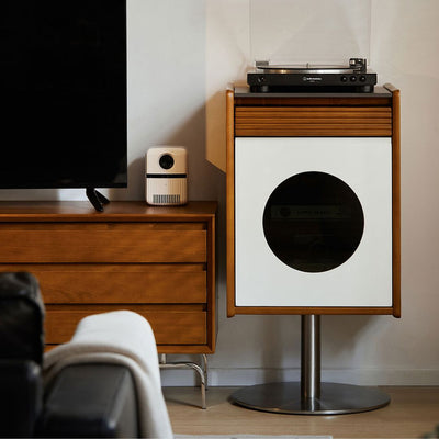 Nils Solid Wood Vinyl Record Stand