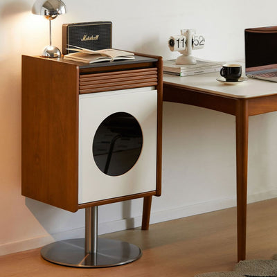 Nils Solid Wood Vinyl Record Stand