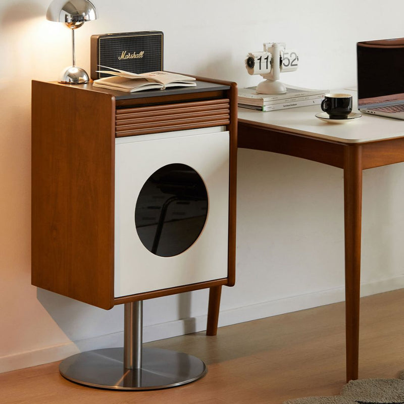 Nils Solid Wood Vinyl Record Stand
