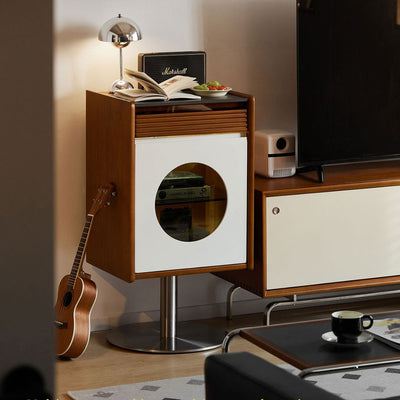 Nils Solid Wood Vinyl Record Stand
