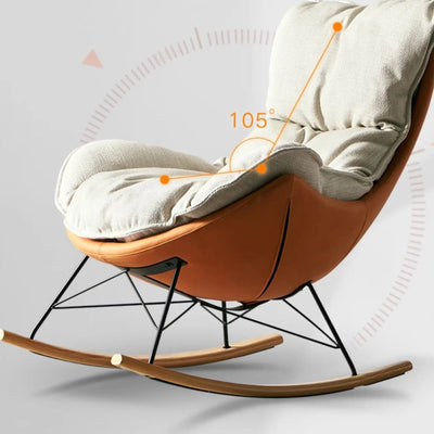 Papasan Rocking Chair