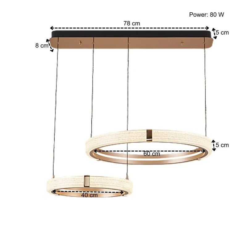 Luxura Crystal Pendant Light