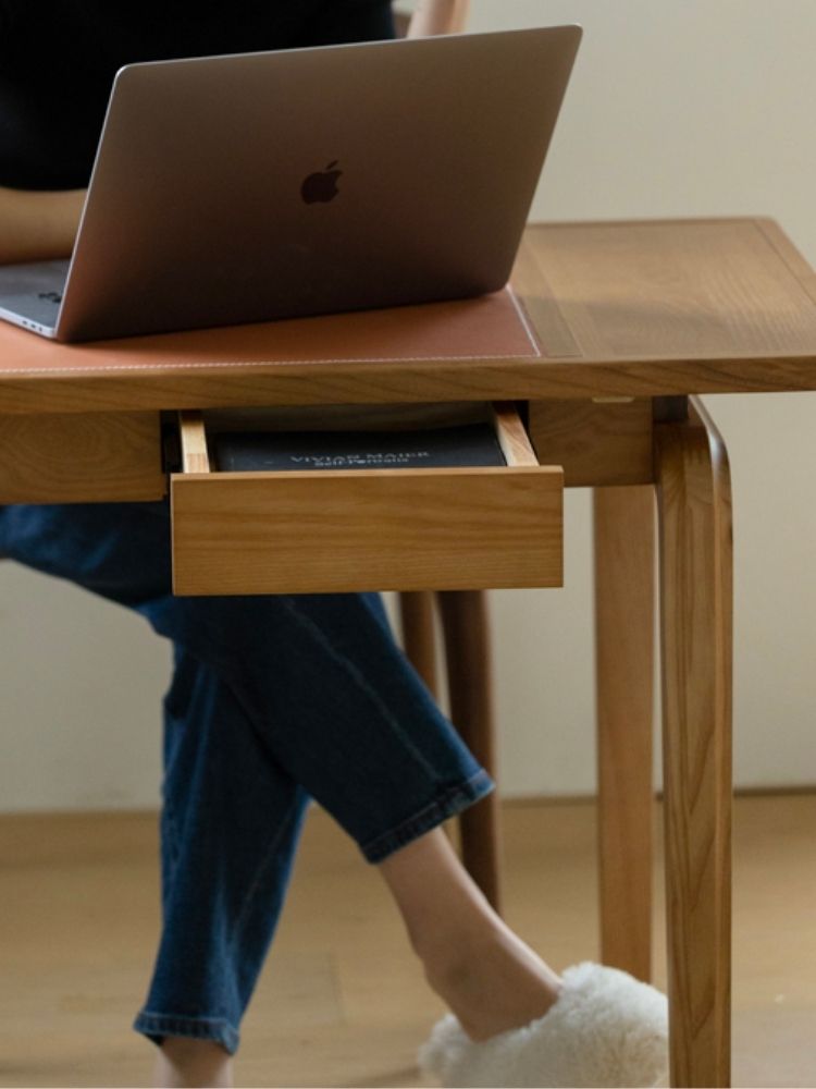 Rino Leather Writing Desk