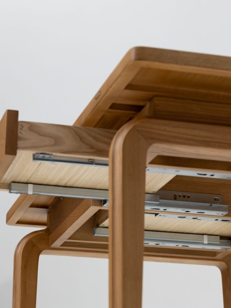 Rino Leather Writing Desk