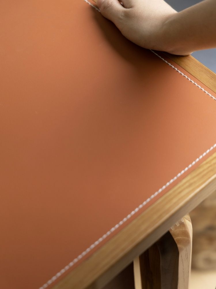 Rino Leather Writing Desk
