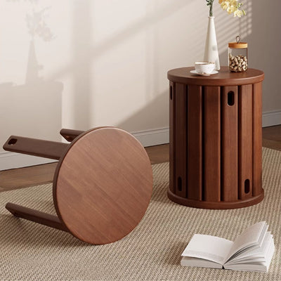 Sharman Wood Stool (Set of 4)