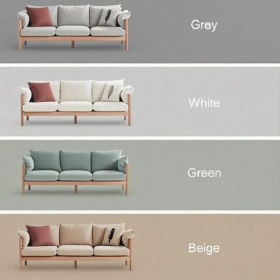 Devale Wood Frame Sofa