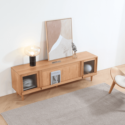 Bradwell Solid Wood TV Stand - Cozymatic Australia