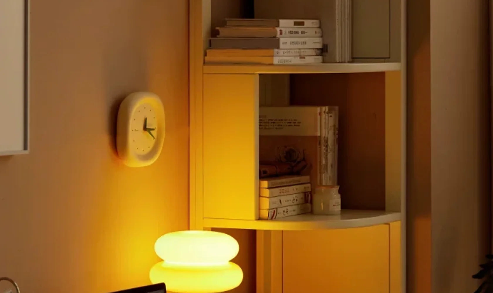 Mila Solid Wood Corner Bookshelf