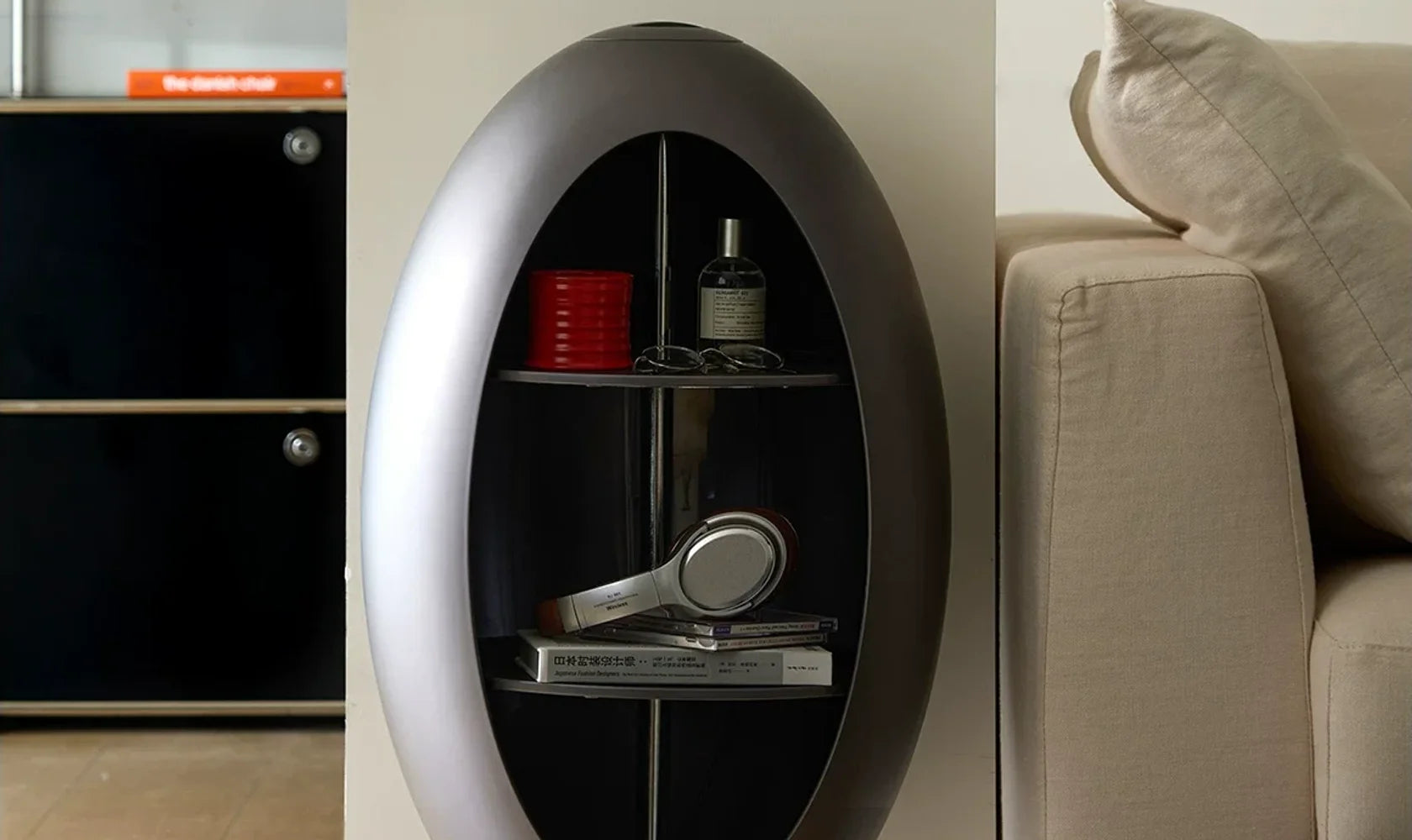 Quintra Bauhaus Rocket Side Cabinet