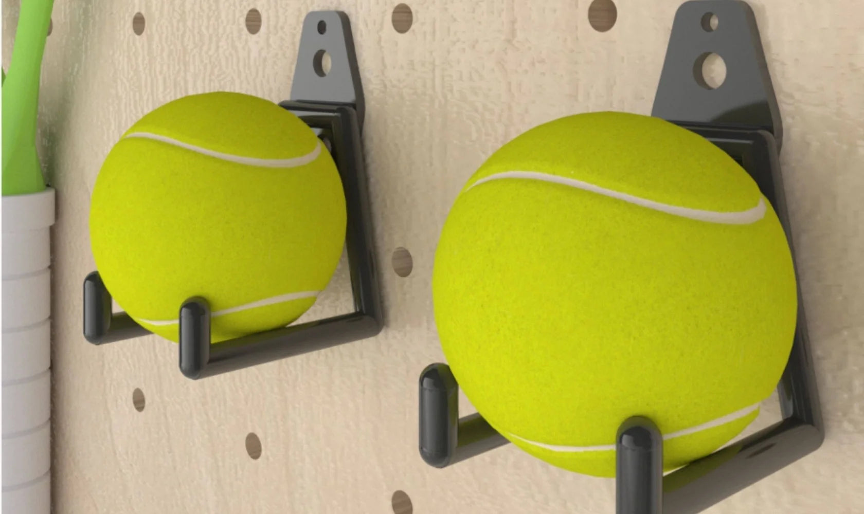 Stax Pegboard Tennis Racket Wall Rack