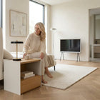 Elara Solid Wood Nightstand