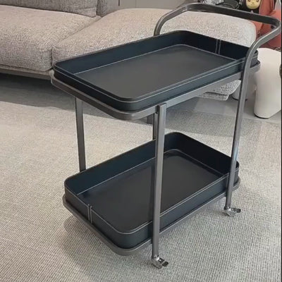 Atlas Bar Cart With Wheels