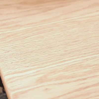 EcoChic Oak Wood Work Desk
