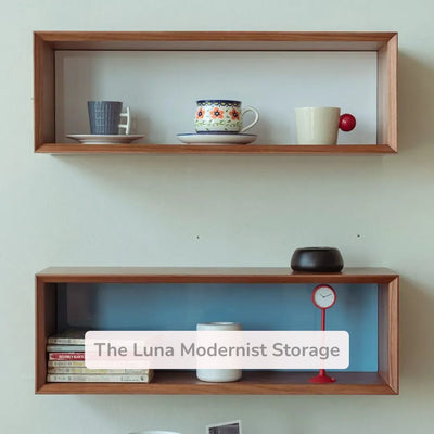 Luna Modernist Storage Rack