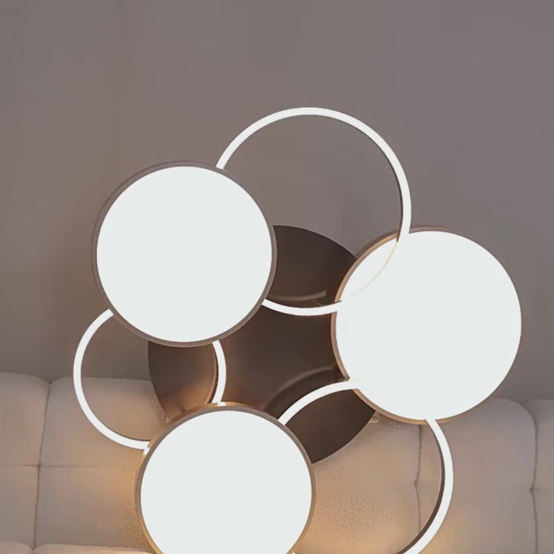 Luna Modern Circle Ceiling Light