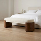 Aurora Solid Wood Bench