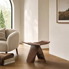 Bentwood Butterfly Accent Stool