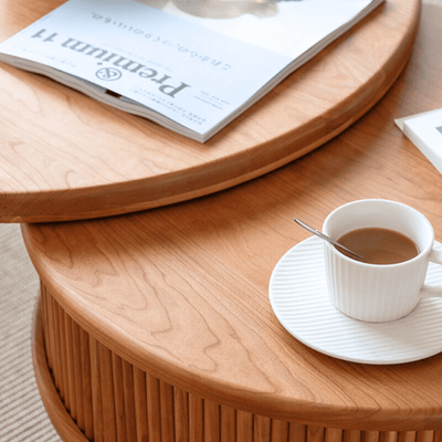 Shannon Round Coffee Table Set - Cozymatic Australia