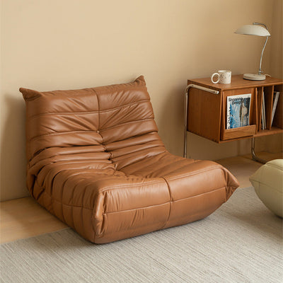 Kruska Leather Lounge Chair