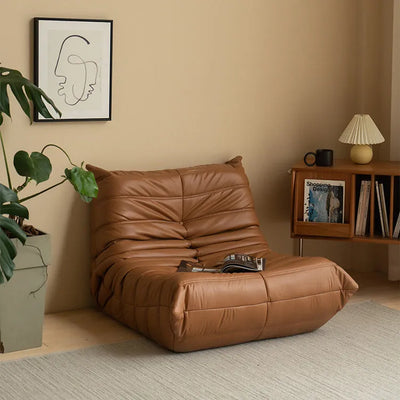 Kruska Leather Lounge Chair