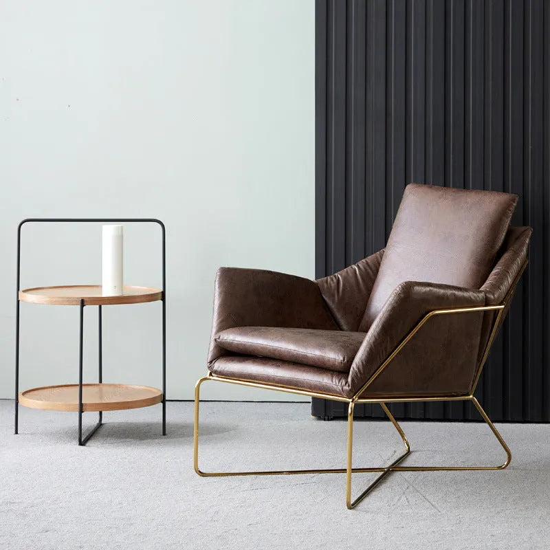 Hoboken Leather Armchair