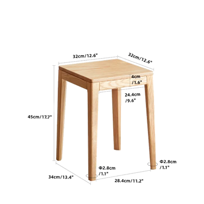 Sharman Short Stool (Set of 4)