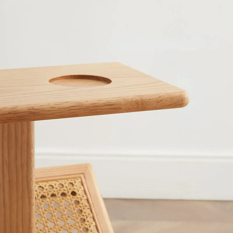 Sciacca End Table With Mini Bookcase