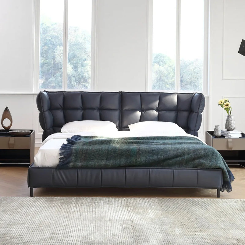 Fareham Genuine Leather Bed Frame