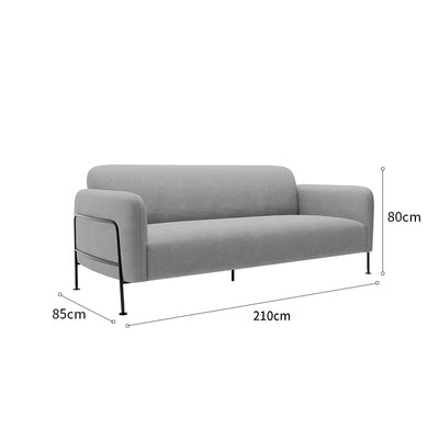 Sirugo Round Arm Sofa