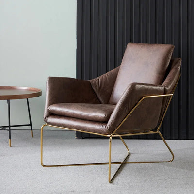 Hoboken Leather Armchair