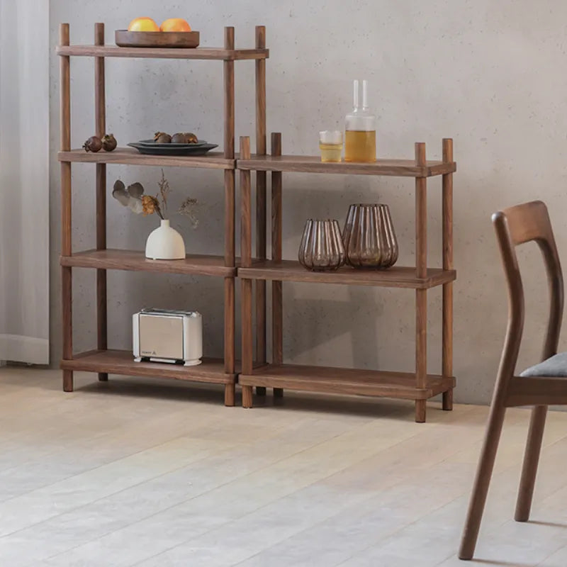 Maudene Solid Wood Bookcase