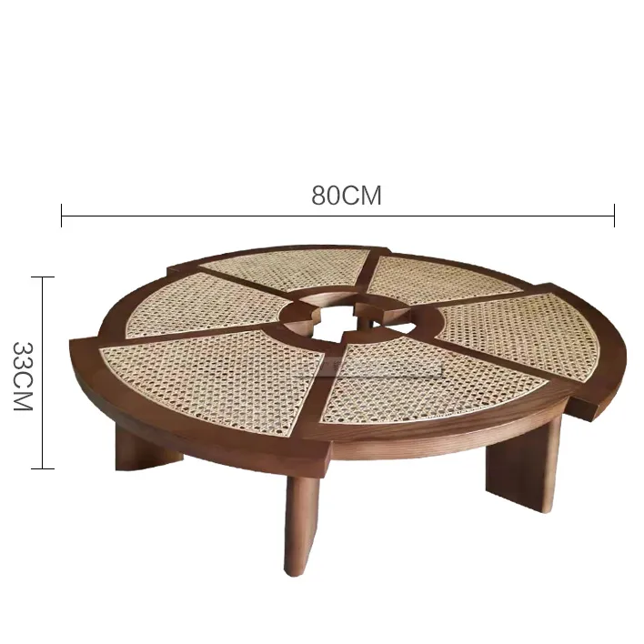 Driskill Rattan Coffee Table