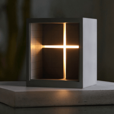 Church of Light Concrete Night Light - Cozymatic Australia