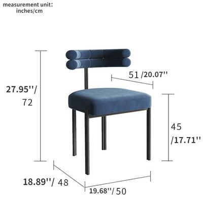Cohen Velvet Upholstered Chair (Set of 2) - Cozymatic Australia