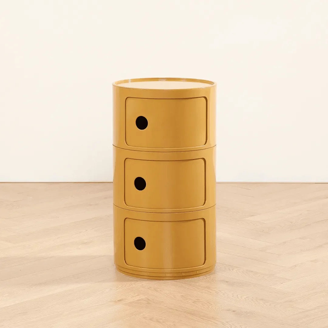 Yellow Column Storage Organizer