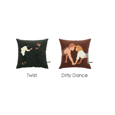 Botanical Illustrator Throw Pillow