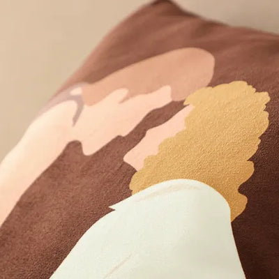 Botanical Illustrator Throw Pillow
