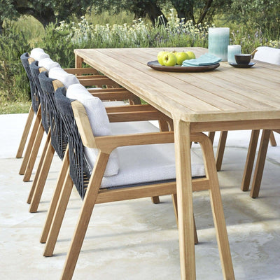 Hoff Rectangular Outdoor Dining Chair - Cozymatic Australia