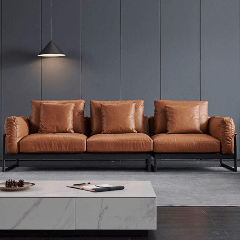 Ibiza Leather Sofa - Cozymatic Australia