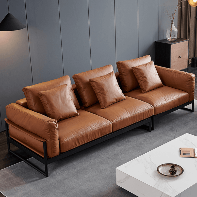 Ibiza Leather Sofa - Cozymatic Australia