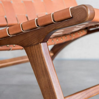 Jaelyn Leather Chair - Cozymatic Australia