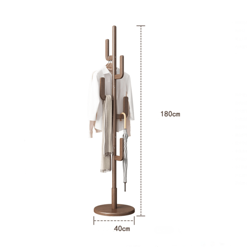 Nala Freestanding Wood Coat Rack - Cozymatic Australia