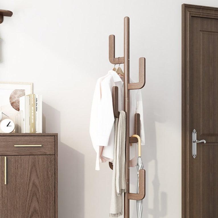 Nala Freestanding Wood Coat Rack - Cozymatic Australia