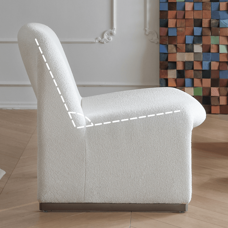 Yarmouth Cotton Lounge Chair - Cozymatic Australia